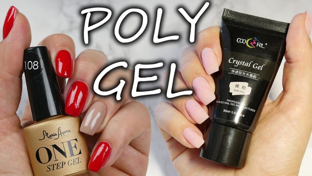 POLYGEL – modelace bez šablony / se šablonou