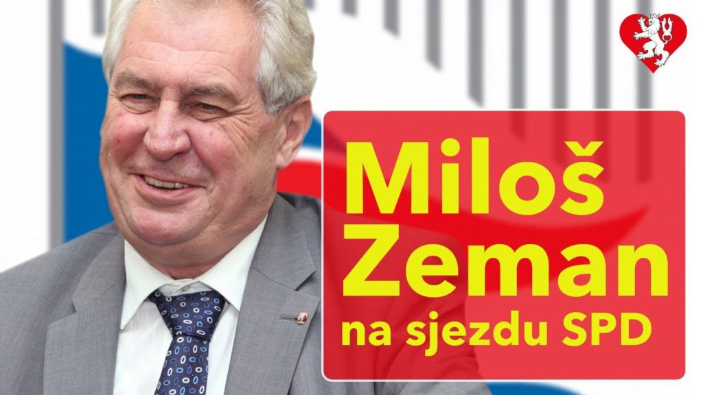 Miloš Zeman na sjezdu SPD – Nezapomínejme !!!