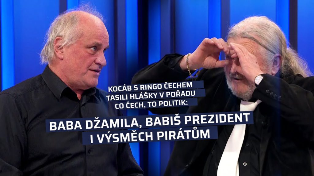 Babiš prezident i výsměch Pirátům. Kocáb s Ringo Čechem tasili hlášky v pořadu Co Čech, to politik