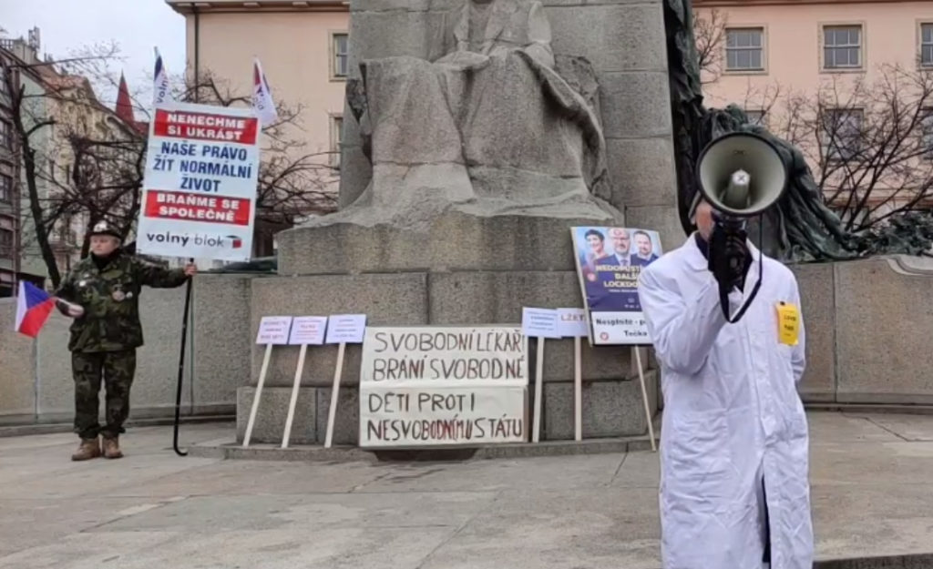demonstrace lakaru
