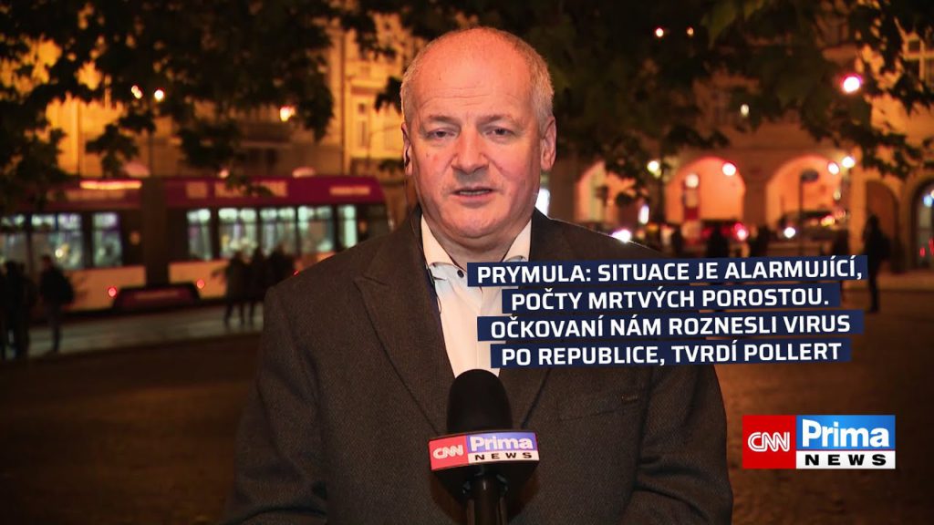 Prymula: Situace je alarmující, počty mrtvých porostou. Očkovaní nám roznesli virus, tvrdí Pollert