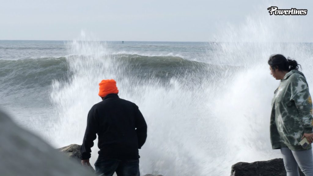 Tsunami from Tonga reaches Pillar Point, California