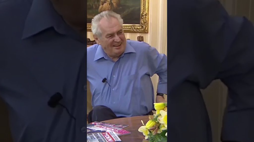 Miloš Zeman rád štve lidi