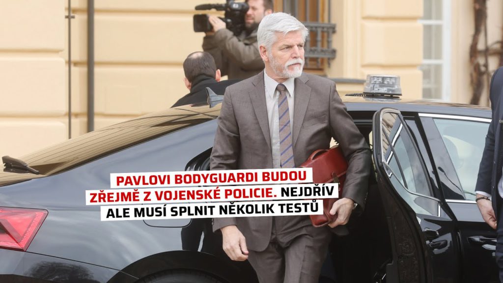 Pavlovi bodyguardi budou zřejmě z vojenské policie. Nejdřív ale musí splnit několik testů