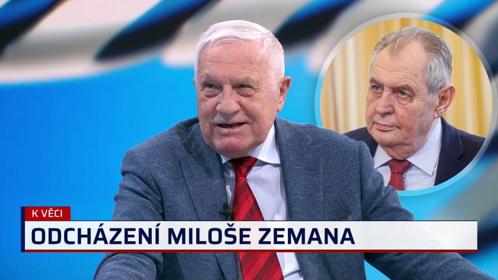 Nikdy bych se jako Zeman nelepil na Lány. Klaus si rýpl do končící hlavy státu