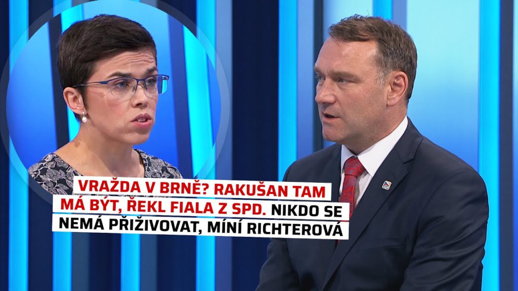 Vražda v Brně? Rakušan tam má být, řekl Fiala z SPD. Nikdo se nemá přiživovat, míní Richterová