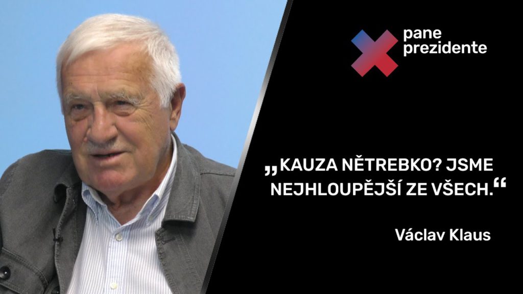„Kartu téměř nepoužívám. Přijetím eura budeme součástí dluhové unie.“ – Václav Klaus