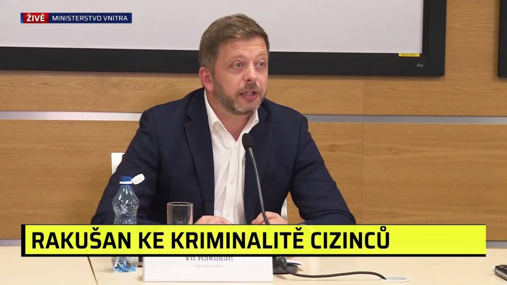 Rakušan: Česko je bezpečná země. Míra kriminality způsobená cizinci nevzrostla