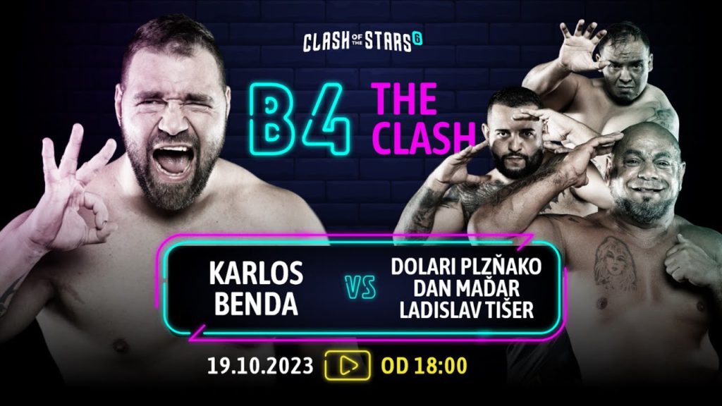 B4THECLASH: Karlos Benda ? Plzňako, Maďar, Tišer (live stream)