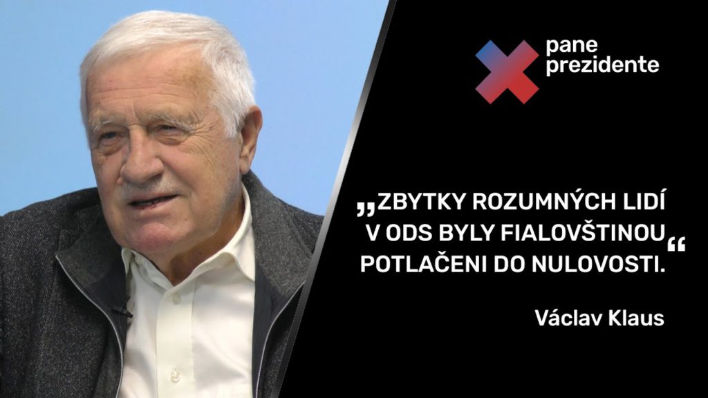 „Koruna je jednou z konstant naší země. Vláda už dva roky nevládne.“ – Václav Klaus