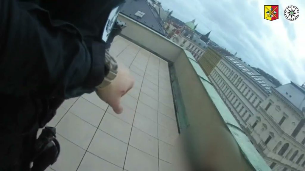 Policie ČR: Video ze zásahu na filozofické fakultě