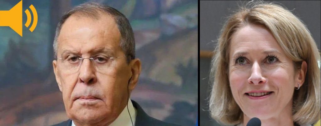 Lavrov spustil nesmierne tvrdú kritiku voči šéfke diplomacie Kallasovej: OKAMŽITE JEJ ZAMRZOL ÚSMEV