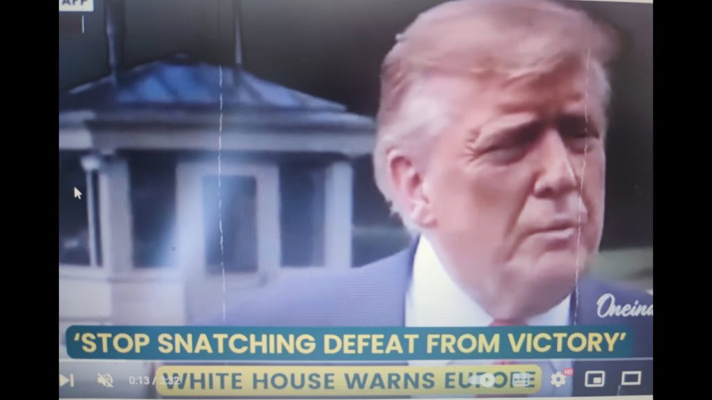 Donald Trump odhaluje Evropu ve věci ukrajinské války: Bílý dům obviňuje Evropu, že neustále…