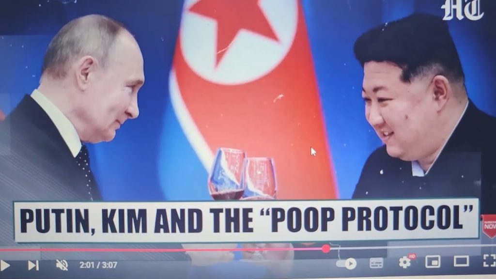 Na kameře: personál Kim Čong-una odstranil všechny stopy jeho DNA po setkání s Putinem v Pekingu…