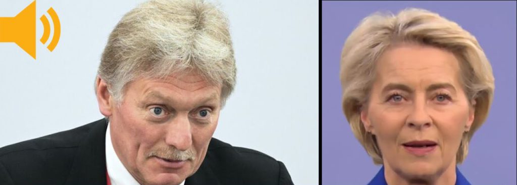 Peskov posiela mimoriadne tvrdú odpoveď Leyenovej a Trumpovi k ďalšiemu balíku sankcií