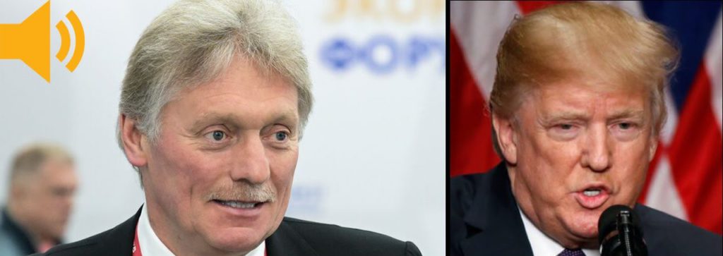 Peskov POSIELA NEČAKANÚ ODPOVEĎ Trumpovi po tom, čo chcel ponížiť Putina a Rusko nazval