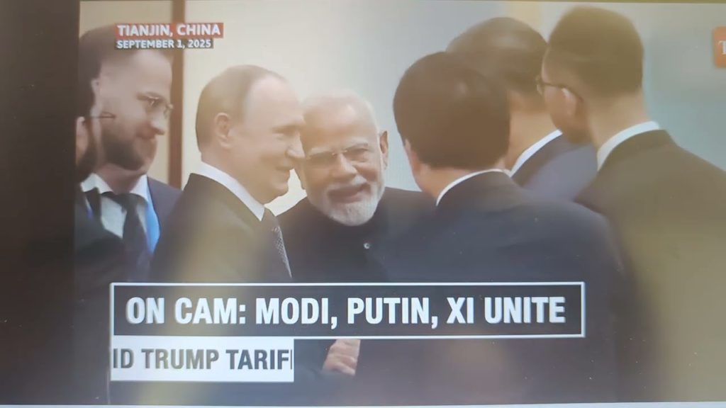 Putin, Modi a Si Ťin-pching si vyprávějí vtipy na velkém summitu Šanghajské organizace pro…
