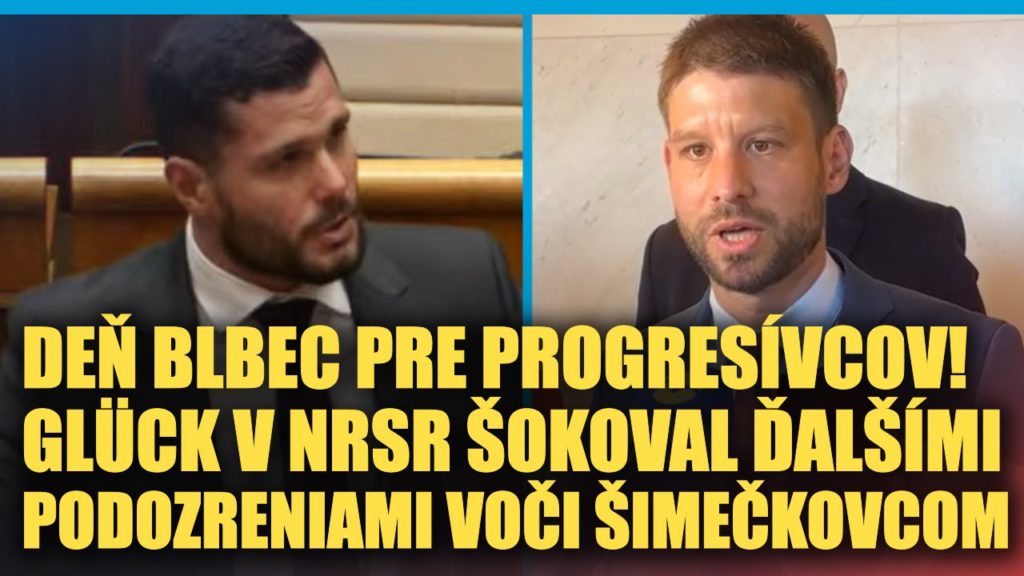 Šimečkova rodina na pretrase v parlamente, Glück s ĎALŠÍMI závažnými informáciami