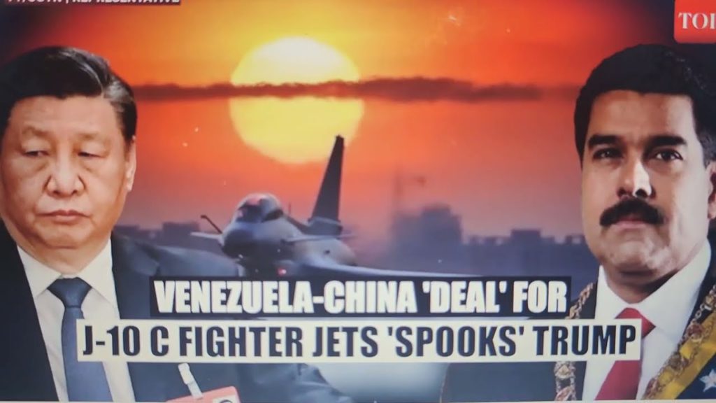 Vstupuje Čína do války „za humny“ Spojených států? Venezuelský prezidenta Nicolas Maduro vzhlíží…