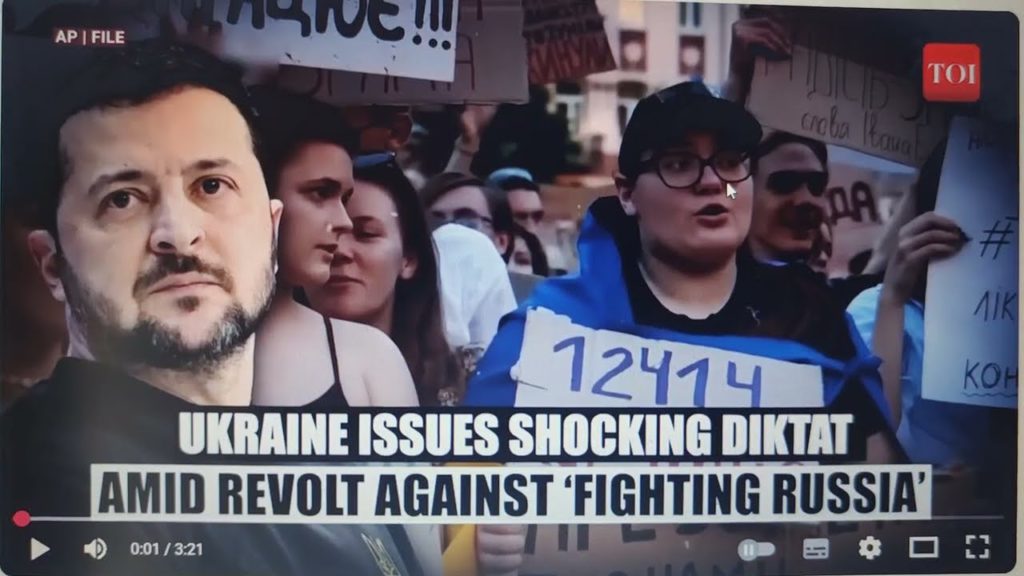 Nenapomáhejte Putinovi“: Zelenského ŠOKUJÍCÍ hrozba Ukrajincům kvůli „odhalování vnitřní revolty“..