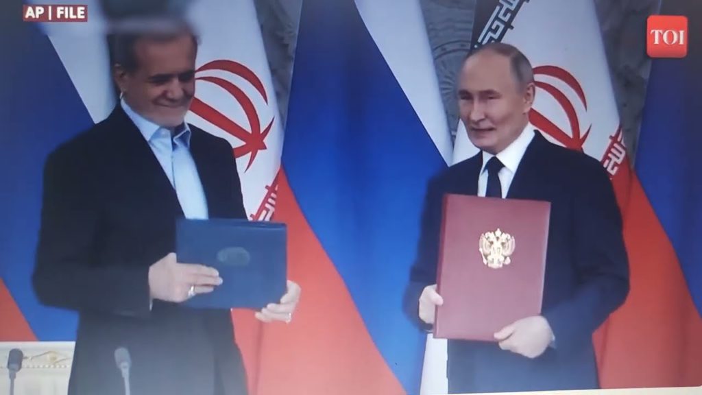Netanjahu žádá Putina, aby nevyzbrojoval Írán; „varuje“ před odvetou skrze dodávky zbraní Ukrajině..