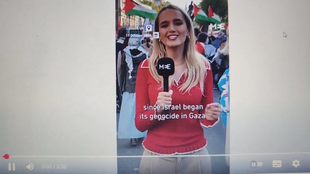 Přes 500.000 lidí pochodovalo Londýnem na protest proti dvěma rokům genocidy v pásmu Gazy…