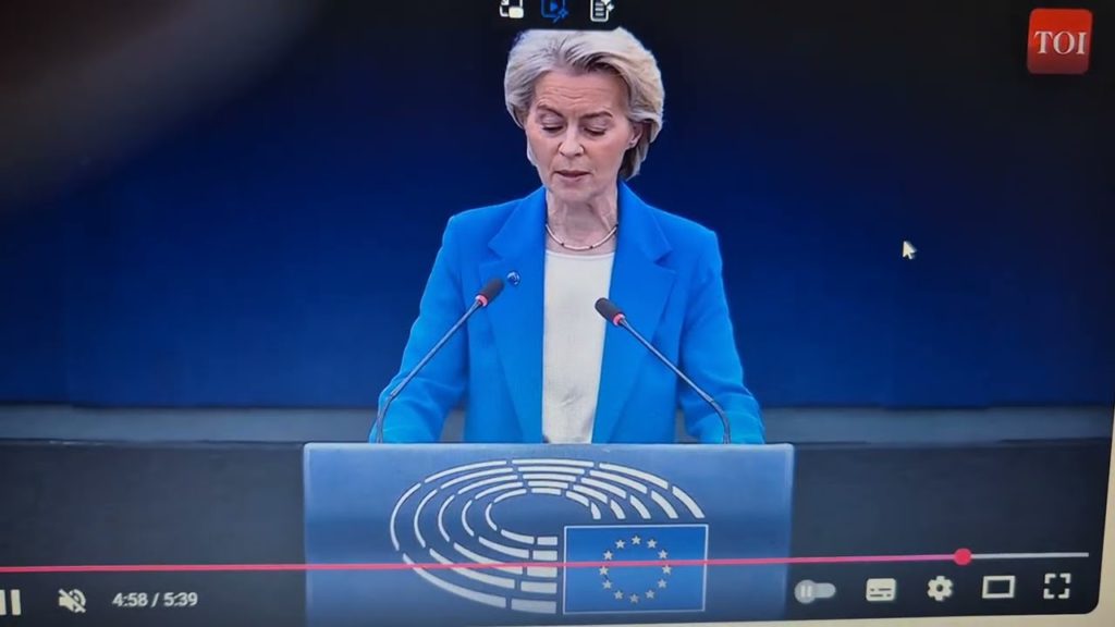 „PUTINOVI PŘÁTELÉ V EVROPĚ..“: šokující vyhlášení šéfky EU von der Leyenove v době hrozby sesazenim.