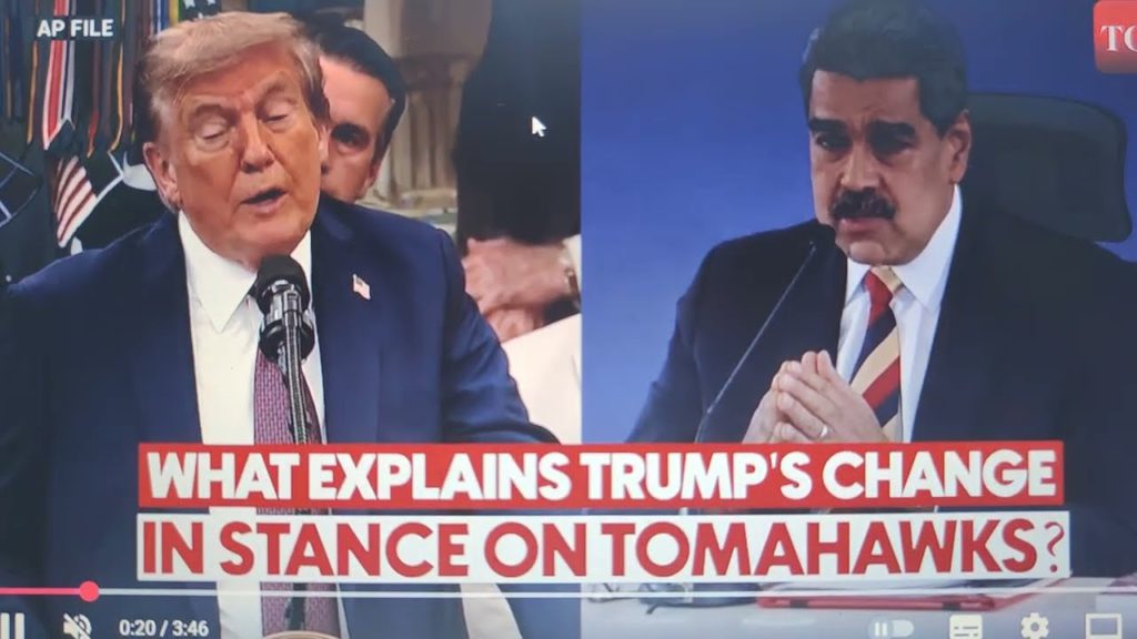 „Tomahawky přilétají…“: Putin VE VARU v době, kdy „mírotvorce“ Trump ohromuje Rusko šokem z raket.
