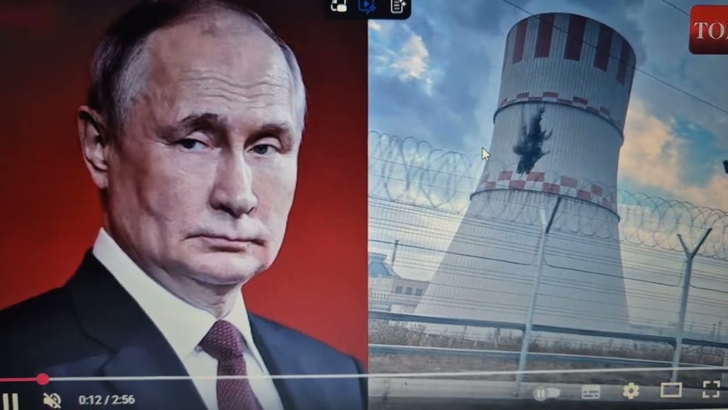 Zelenského muži spustili dronový útok na ruskou jadernou elektrárnu; Putin zuří, vypukla panika…