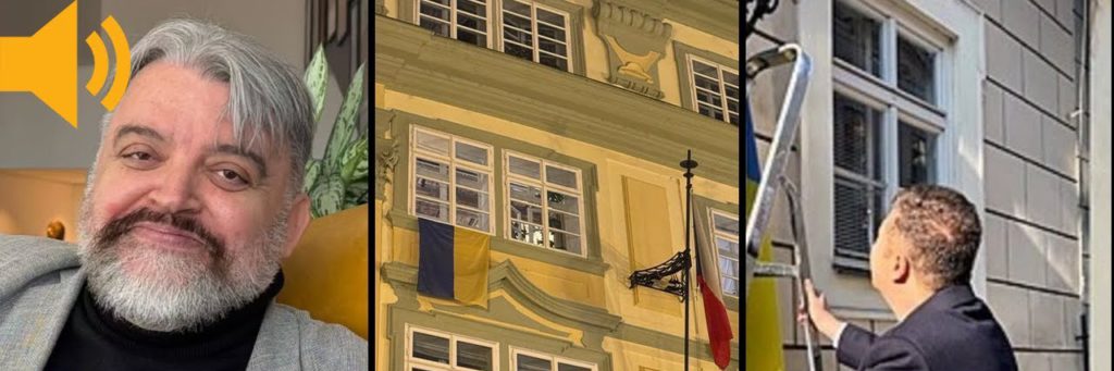 Chmelár sa dobre pobavil na Čechoch: Okamura držal rebrík, poslanci mu robili napriek: TAK TOTO NIE