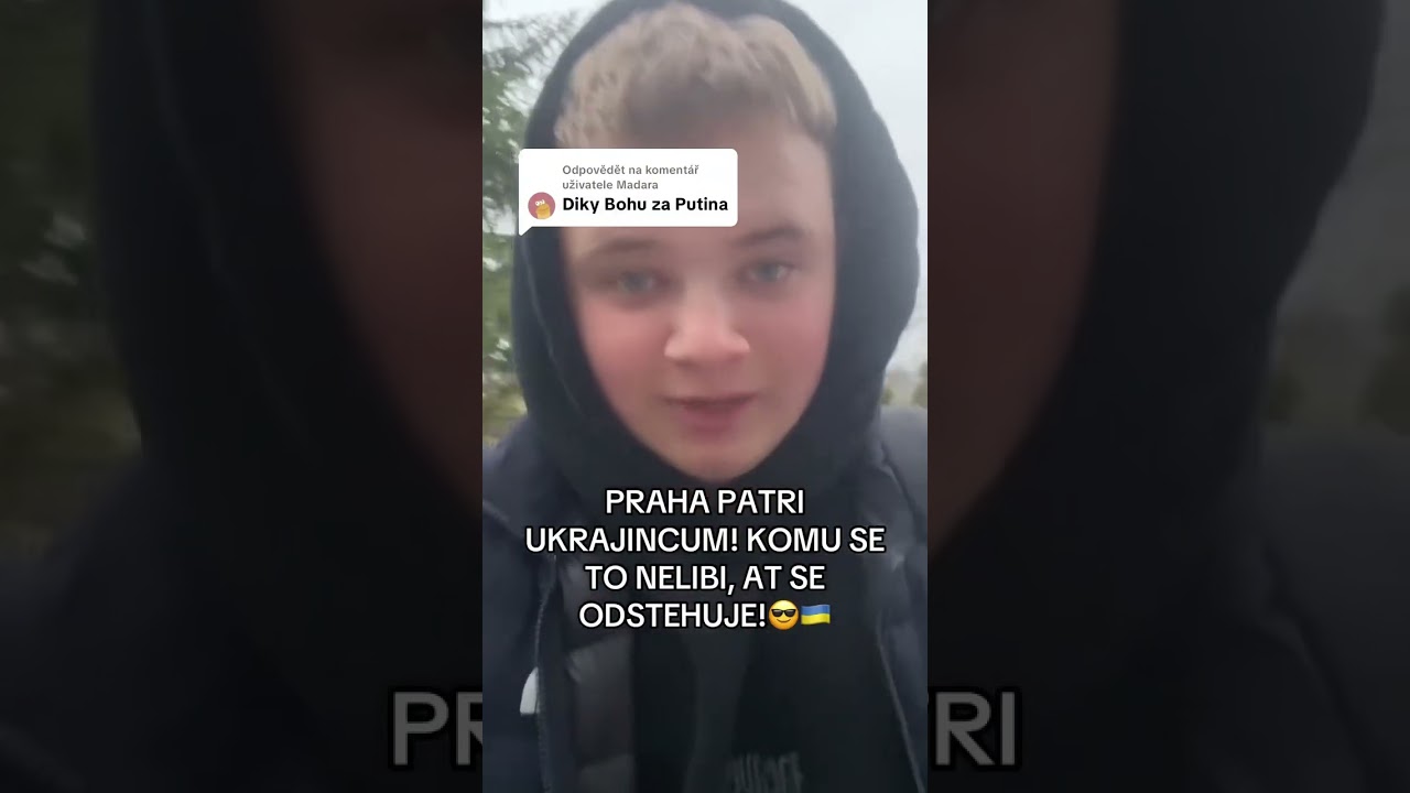 Ukrajinec říká že českou patří jen Ukrajincům …