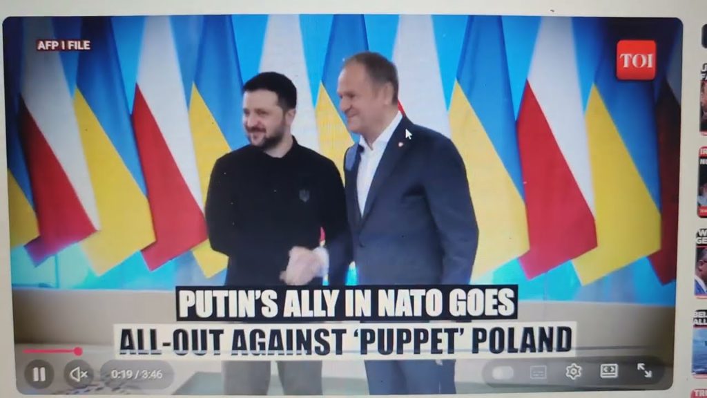 Putinův „přítel“ v NATO útočí na dodavatele zbraní pro Ukrajinu Polsko; “ Nezachráníte se před…