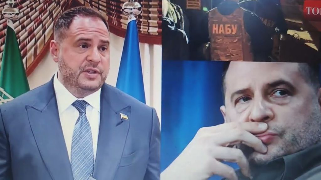 Zelenského spojenci mají velký problém: proti- korupční týmy provedly razii v Jermakově úřadu…