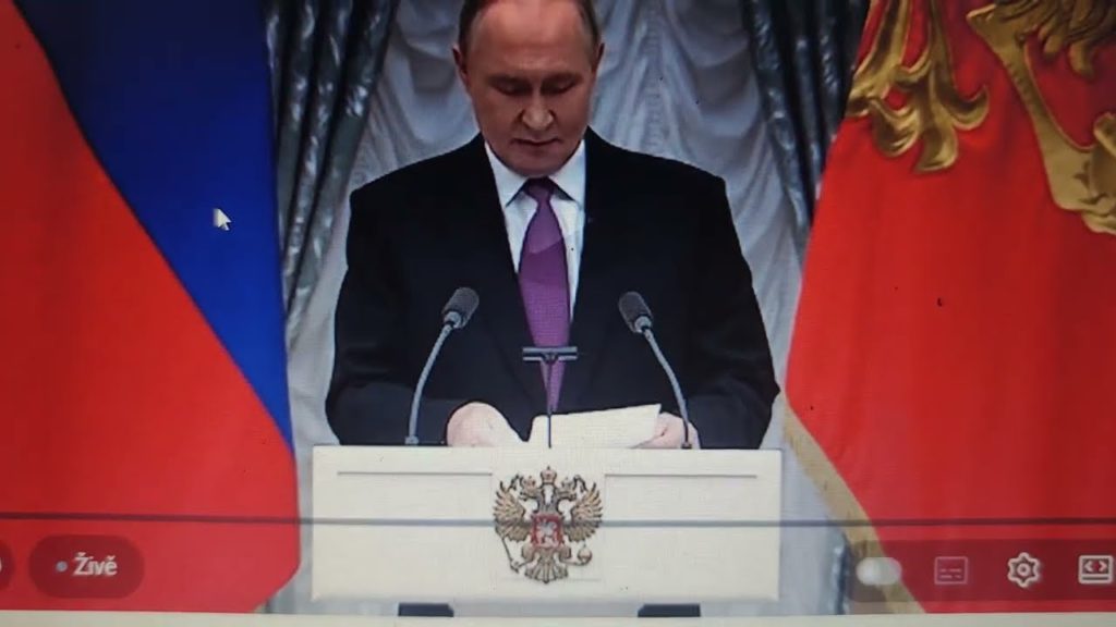ŽIVĚ: „Ať se podívají“: říká Putin zemím NATO jak mohly vidět raketu Burevestnik letět 14.000 km…