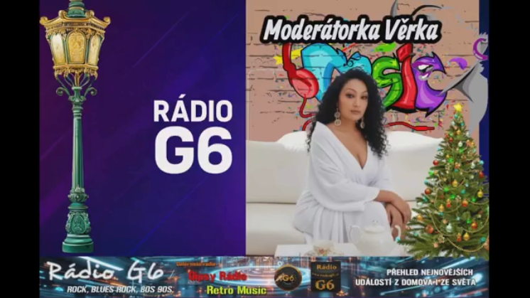Moderátorka Věrka - Muzika plná romských písniček - 02.12.2025