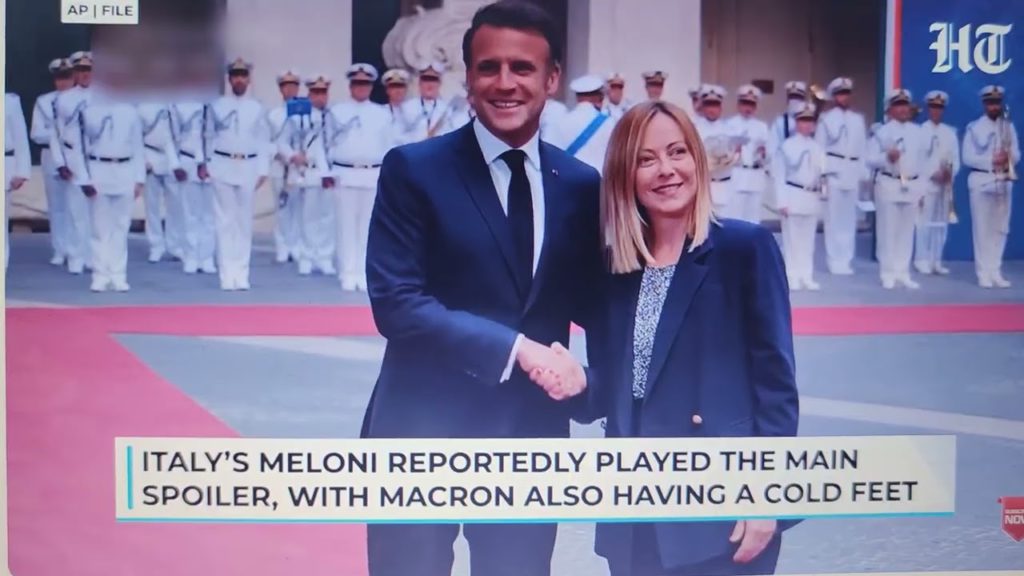 Hodili Emmanuel Macron a Giorgia Meloniová v tichosti záchranný pás Vladimíru Putinovi? Zelenskyj…