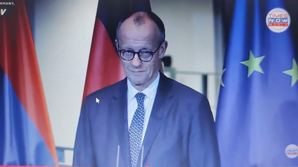 MERZ VARUJE TRUMPA: „Slabí Evropané?“ Friedrich Merz útočí zpět na Trumpa kvůli ukrajinským volbám..