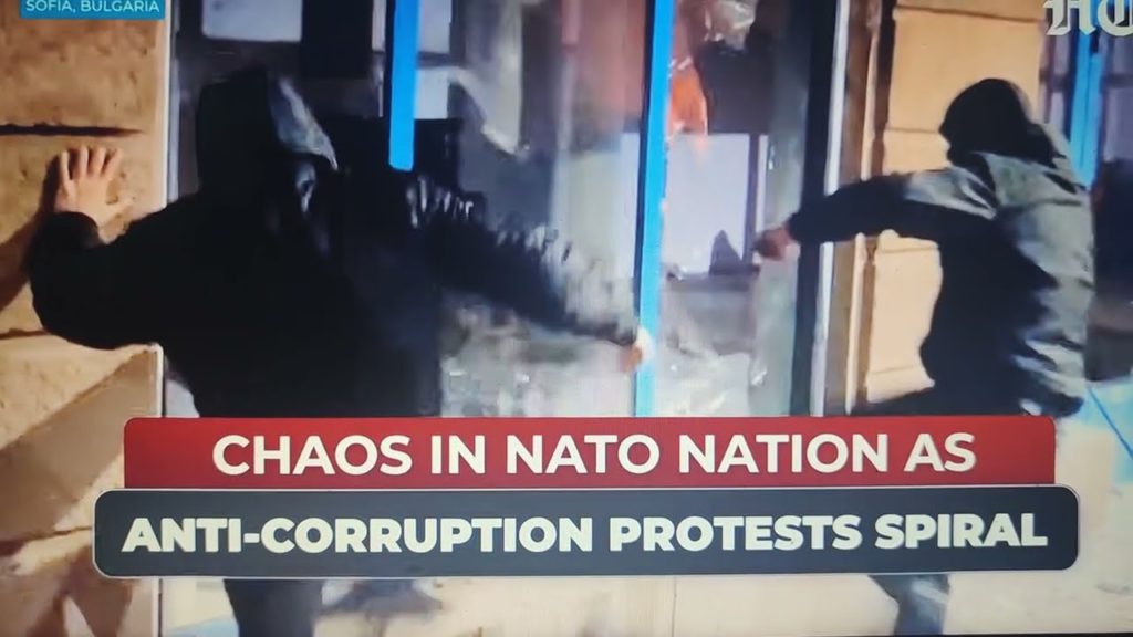 Násilné nepokoje v členské zemi aliance NATO Bulharsku: zasáhlo povstání „generace Z“ vojenského…