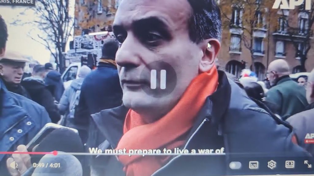 Nebudeme umírat pro Ukrajinu“: masívní protest v Paříži cílil na NATO, Macrona a válečné plány…