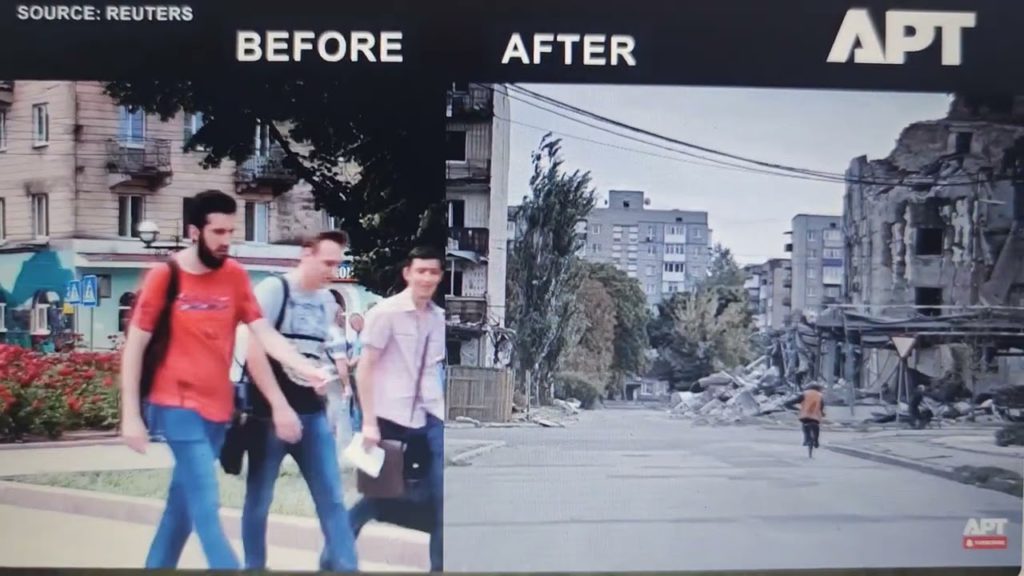 Předtím a potom: videoklipy, odhalující selhání kyjevské armády; Pokrovsk leží v ruinách…