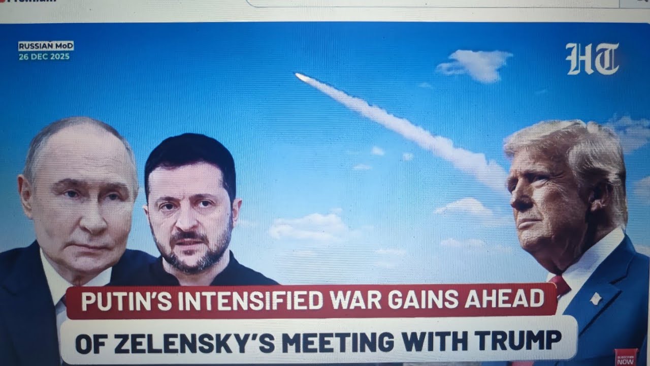 Putin získává území ještě před setkáním mezi Donaldem Trumpem a Volodymyrem Zelenským; ruské síly…