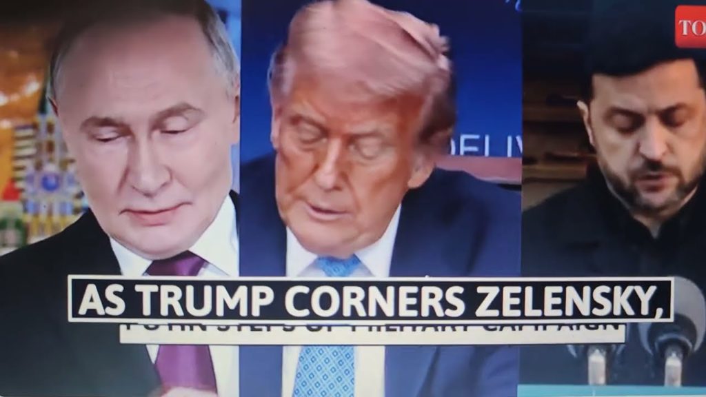 Putinovi muži smetli super-zbraně a vtrhli do kyjevské obrany; Trump tlačí Zelenského ke kapitulaci.