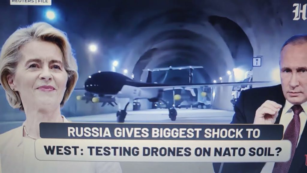 Putinův skvělý tah vůči Západu: testuje drony přímo na území NATO za využití evropských SIM karet…
