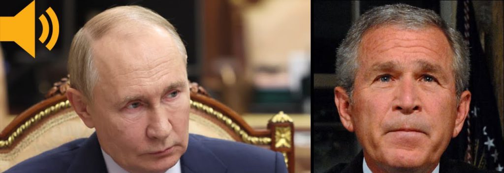 TOTO JE DÔKAZ. Odtajnené dokumenty ukazujú varovanie Putina pre Busha: PREČO HO NEPOČÚVALI?