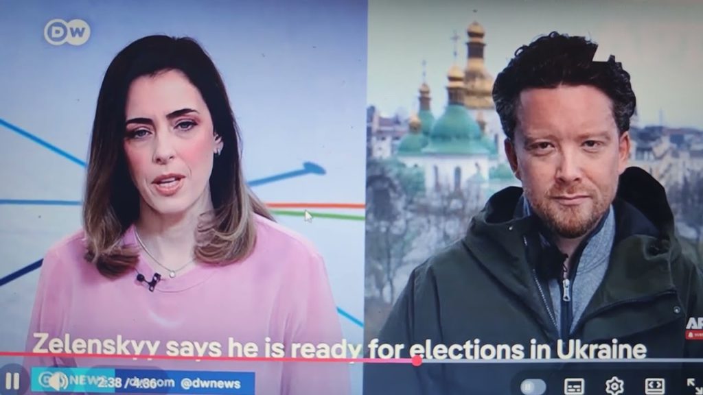 Volodymyr Zelenskyj říká, že Ukrajina je připravena na nové volby, ale jen pokud její západní…
