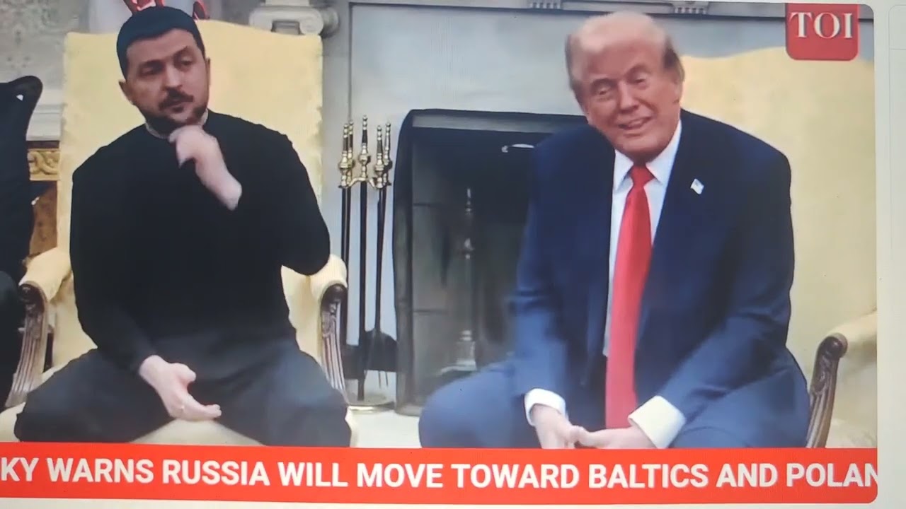 „Vzdejte se Donbasu!“: Trump nutí Zelenského, aby přijal Putinovy podmínky; jednání v Bílém domě…