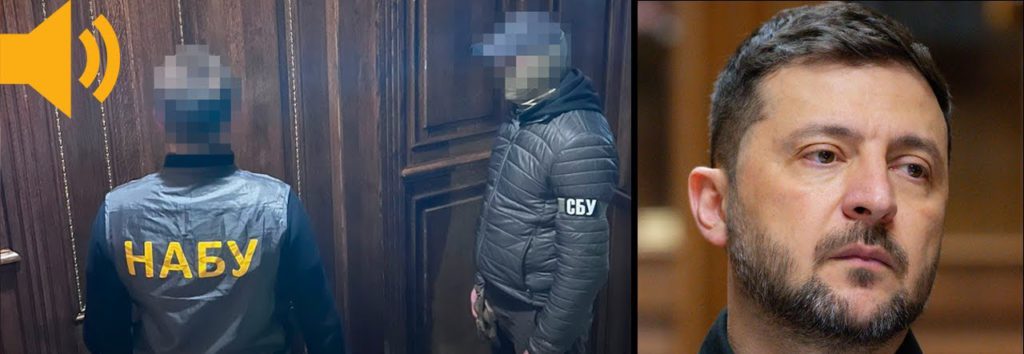 Zelenskyj UŠIEL Z KRAJINY a začali ďalšie razie. NABU klope na dvere a dráma pred parlamentom