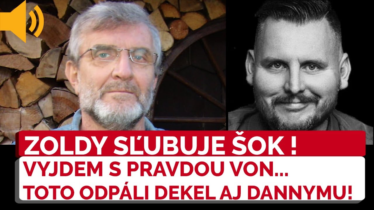Otvorený list do väzby: Zoldy po 35 rokoch prelomí mlčanie, SĽUBUJE ŠOK aj pre Danny Kollára