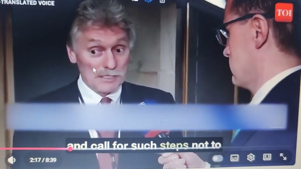 „Ztratili jste své smysly?“: ruský velký útok na evropské zloděje a poté varování o Ukrajině; 1.díl.