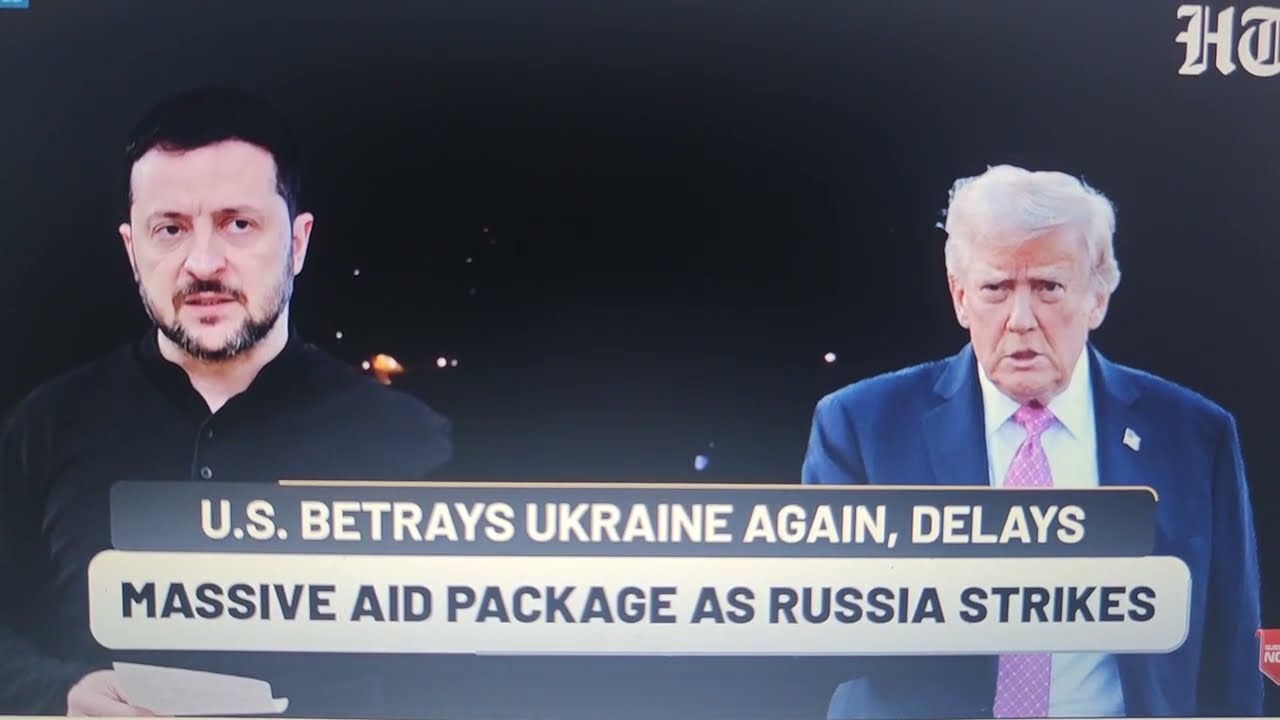 800 miliard dolarů pro Ukrajinu se rozplývá jako stoupající kouř; Volodymyr Zelenskyj je „oddálen“..